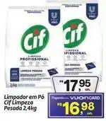 Fort Atacadista Cif - limpador em pó oferta