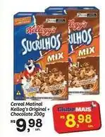 Fort Atacadista Kellogg´s - cereal matinal kellogg's original + chocolate oferta
