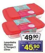 Fort Atacadista Marinex - lasanheira marinex c/tampa 5 litros oferta