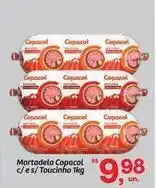 Fort Atacadista Copacol - mortadela c/ e s/toucinho oferta