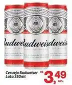 Fort Atacadista Budweiser - cerveja lata oferta