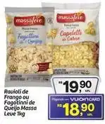 Fort Atacadista Massa leve - ravioli de frango ou fagottini de queijo oferta