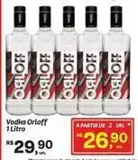 Fort Atacadista Orloff - vodka oferta