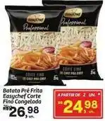 Fort Atacadista Batata pré frita easychef corte fino congelada oferta