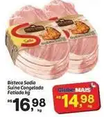 Fort Atacadista Sala - bisteca sadia suina congelada fatiada oferta