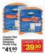 Fort Atacadista Pamplona - linguiça tipo calabresa oferta