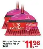 Fort Atacadista Condor - vassoura multiuso v35 c/ cabo oferta