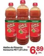 Fort Atacadista Konsumo - molho de pimenta oferta