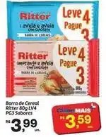 Fort Atacadista Ritter - barra de cereal oferta