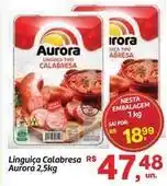 Fort Atacadista Aurora - linguiça calabresa oferta