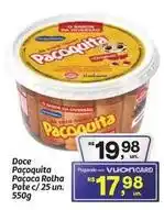 Fort Atacadista Paçoquita - doce paçoca rolha pote oferta