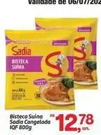 Fort Atacadista Sadia - bisteca suina congelada iqf 800g oferta