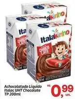 Fort Atacadista Italac - achocolatado líquido chocolate oferta