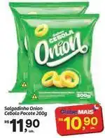 Fort Atacadista Pacote - salgadinho onion cebola oferta