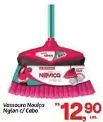 Fort Atacadista Original - vassoura nouica c/ cabo oferta
