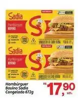 Fort Atacadista Sadia - hambúrguer bouino congelado oferta