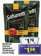 Fort Atacadista Salsaretti - molho de tomate tradicional/ pouch oferta