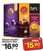 Fort Atacadista 3 corações - cápsulas de café oferta