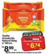 Fort Atacadista Natural - toalha umedecida oferta