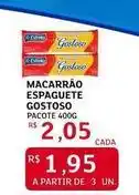 Assaí Atacadista Gostoso - macarrão espaguete oferta