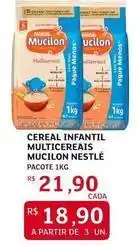 Assaí Atacadista Nestlé - cereal infantil multicereais oferta
