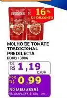 Assaí Atacadista Predilecta - molho de tomate oferta