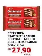Assaí Atacadista Harald - cobertura fracionada sabor chocolate ao leite confeiteiro oferta