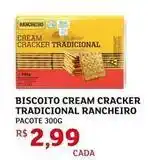 Assaí Atacadista Rancheiro - biscoito cream cracker tradicional oferta