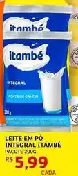 Assaí Atacadista Itambé - leite em pó integral oferta