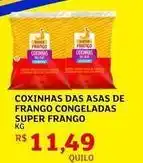 Assaí Atacadista Super - coxinhas das asas de frango congeladas frango oferta