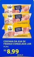 Assaí Atacadista Lar - coxinha da asa de frango congelada oferta
