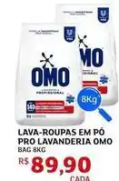 Assaí Atacadista Omo - lava-roupas em pó pro lavanderia oferta