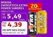 Assaí Atacadista Sabores - bebida energetica extra power oferta