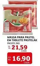 Assaí Atacadista Pastel - massa para pastel em tablete oferta