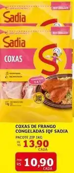 Assaí Atacadista Sadia - coxas de frango congeladas igp oferta