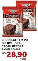 Assaí Atacadista De - chocolate em pó 32% cacau decora oferta