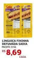 Assaí Atacadista Sadia - linguiça fininha defumada oferta