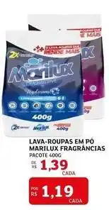 Assaí Atacadista Marilux - lava-roupas em po fragrâncias oferta