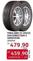 Assaí Atacadista Goodyear - pneu aro 15 195/55 85h direction 2 oferta