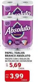 Assaí Atacadista Absoluto - papel-toalha branco oferta