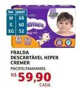 Assaí Atacadista Hiper - fralda descartável hiper cremer oferta