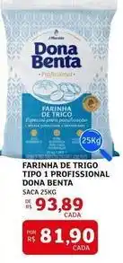 Assaí Atacadista Dona benta - farinha de trigo tipo 1 profissional oferta