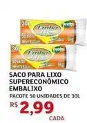 Assaí Atacadista Embalixo - saco para lixo supereconómico oferta