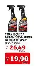 Luxcar - cera liquida automotiva super brilho