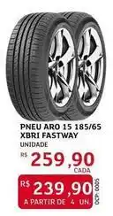 Assaí Atacadista Aro - pneu 15 185/65 xbri fastway oferta