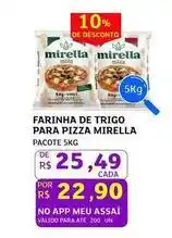 Assaí Atacadista Mirella - farinha de trigo para pizza oferta