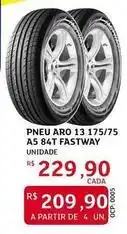 Assaí Atacadista Aro - pneu 13 175/75 a5 84t fastway oferta
