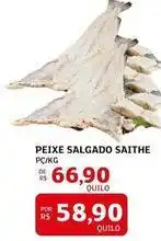 Assaí Atacadista Saithe - peixe salgado oferta
