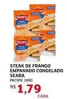 Assaí Atacadista Seara - steak de frango empanado congelado oferta