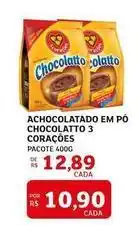 Assaí Atacadista 3 corações - achocolatado em po oferta
